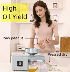 Wholesale Good Quality Mini Sesame Oil Press Machine For Homeuse from china suppliers