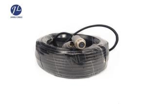 Wholesale Vehicle Safety System Mini Din 6 Pin Cable , Reversing Camera Extension Cable from china suppliers