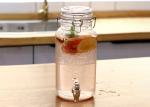 Faucet Switch Bottle Juice Jar Cold Drink Storage Bottle Wine Glass Bottle