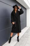 Fall and Winter Woman′s Coats Ladies Jackets Double Cotton Solid Turn Down