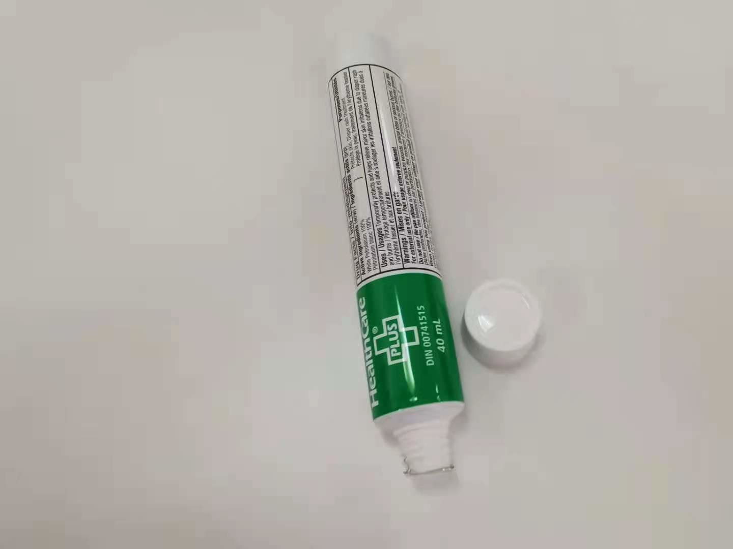 D25*120.7mm 40ml Healthcare Packaging Abl Laminated Tube With Screw Cap