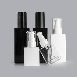 Wholesale PETG Cosmetic Packaging Containers Square Bottle 100ml 120ml from china suppliers