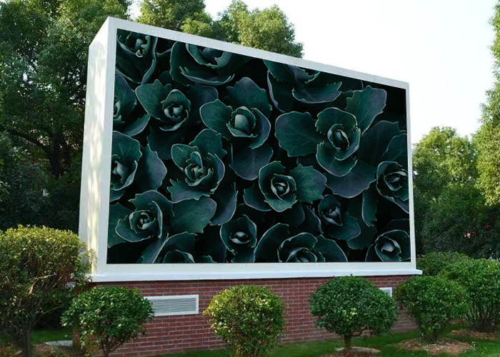 RGB P6 Outdoor LED Displays 3840Hz Fixed Full Color Floor Mounted Installation