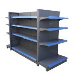 Side Grocery Store Gondola Shelving Medium Duty Supermarket Rack