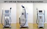 Dual Handpiece IPL Laser Hair Removal Machine SHR System For Women / Men
