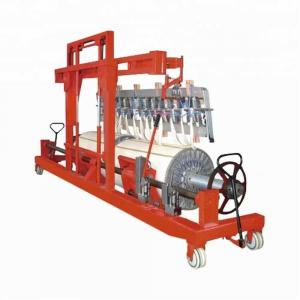 China High Duty Steel Hydraulic Heald Frame Warp Beam Trolley Lift on sale