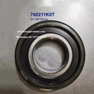 Wholesale Heavy ball bearings 55x109x29mm for duty fork truck bearings 760211K0T from china suppliers