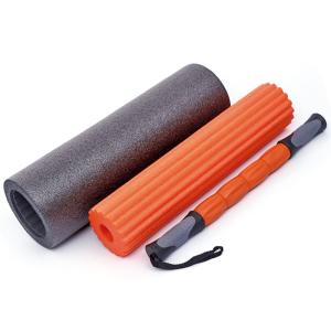 Wholesale 3 In1 Muscle Massage Foam Roller TPR Eva Hollow Colorful Yoga Exercise from china suppliers