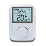 White Smart Household Wireless Room Thermostat For Underfloor Heating