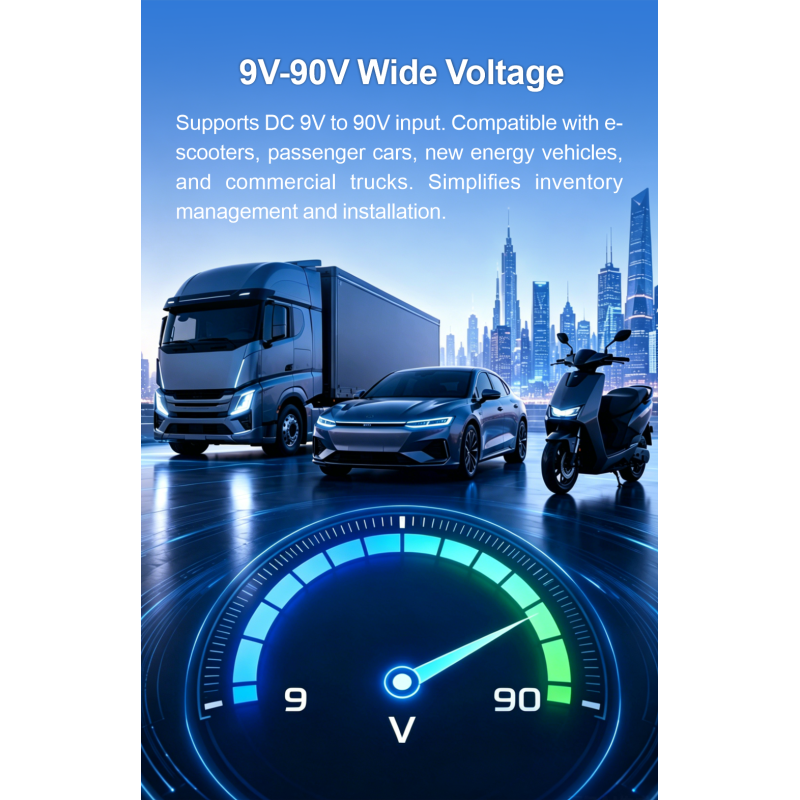 VM90-2G Wide-Voltage GPS Vehicle Tracker
