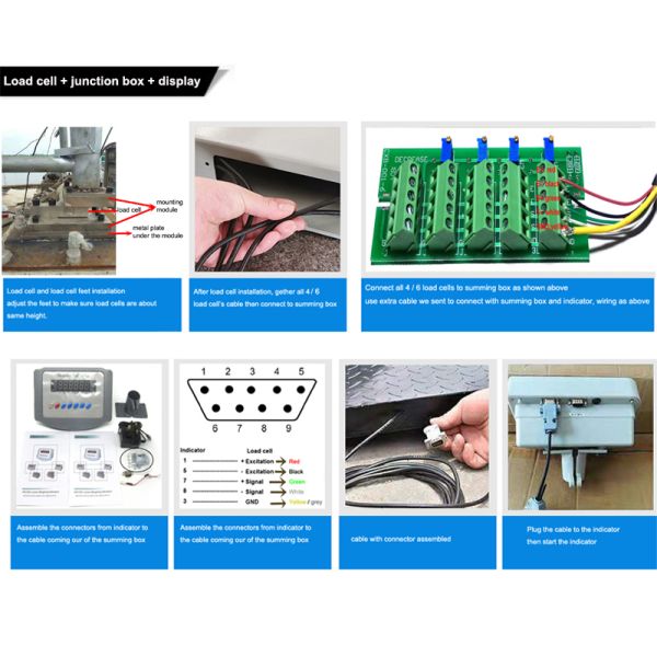 Cantilever Structure Load Cell Mounting 500Kg 1T 2T 3T For Reactor Hooper Batching Scale System