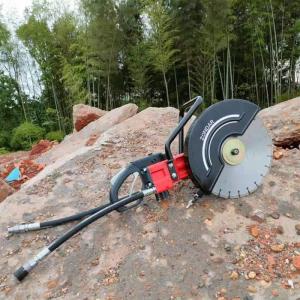 Wholesale Strong power 4500rpm Hydraulic Cut Off Saw Built In Flow Control Valve from china suppliers