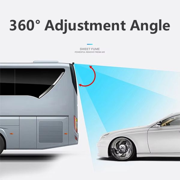 Universal 12V Dash Cam Maxi Truck Back-up Camera With Built In 18 IR LED For Night Assistance