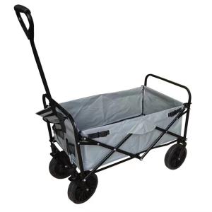 Wholesale Four Universal Wheel 600D Oxford Cloth Push Wagon Cart Steel Shopping Trolley from china suppliers