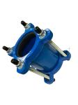 Carbon Steel Flexible Universal Dresser Coupling Blue Epoxy Coated Joints
