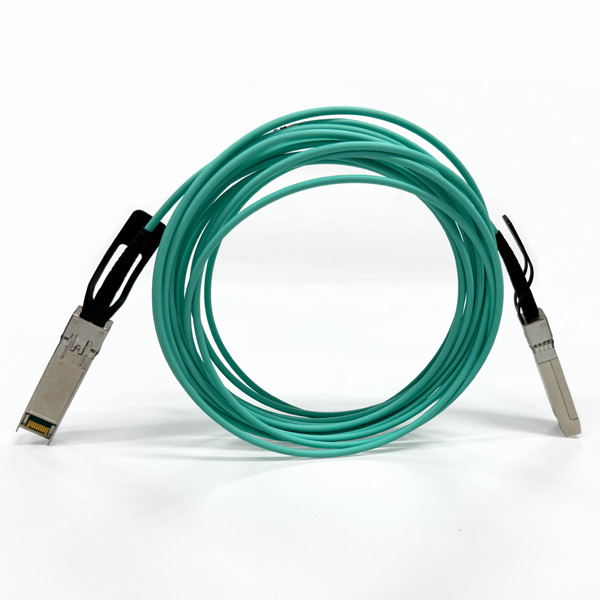 10G SFP+ Active Optical Cable OM3 50/125um Multimode 5 Meter SFP To SFP
