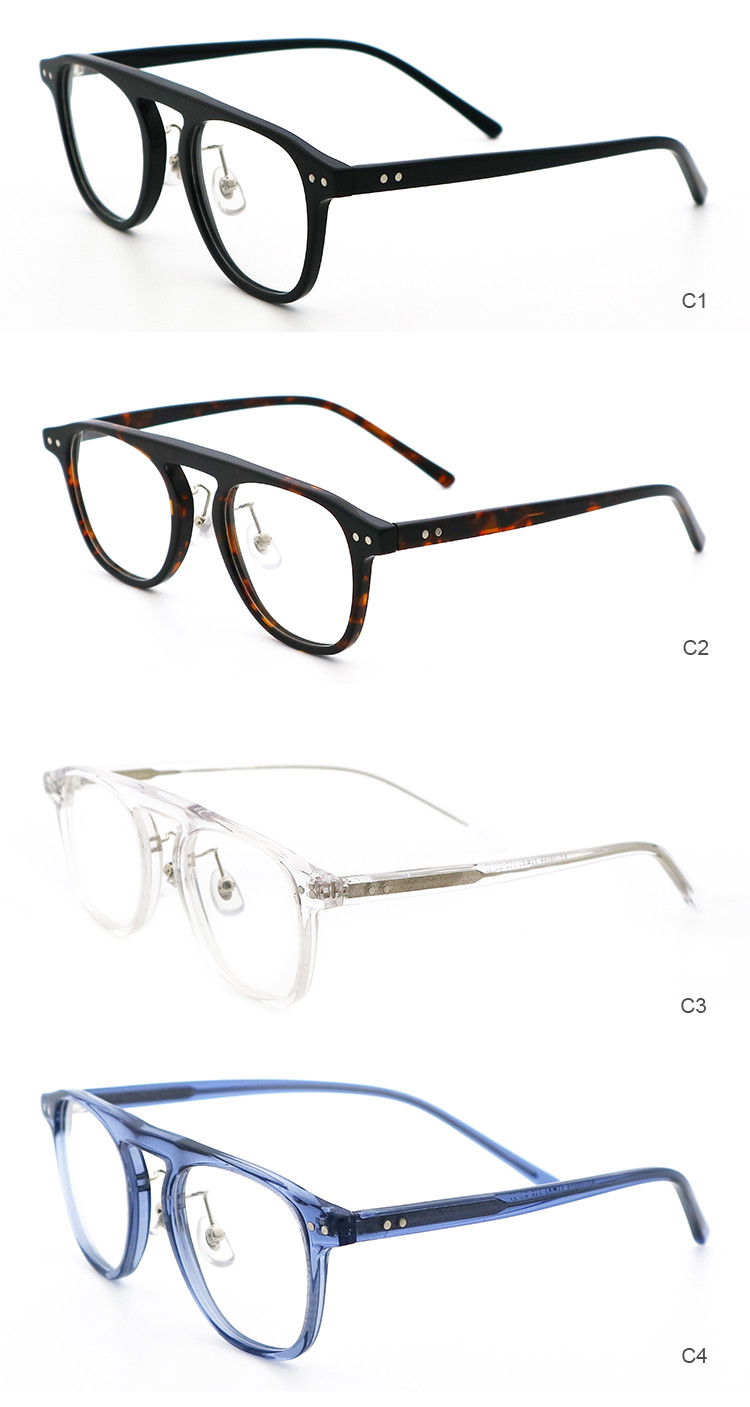 New Style Fashion Acetate Material Glasses Optical Frames MR 98050