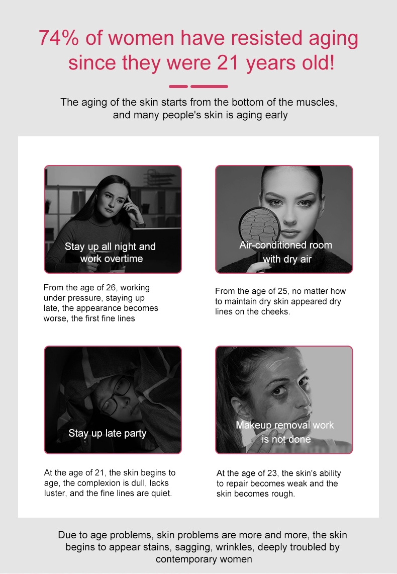 Elegant home use skin care with RF LED HIUF lon ems Muscle Stimulator Face Lift machine