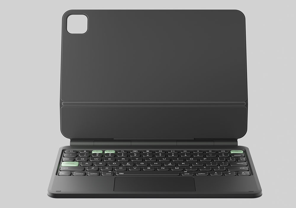 Laudtec Aluminum Magic Keyboard for Apple Magnetic Key Board Customize Language Layout for iPad Pro 11 13 Pouce M4 M5 Pbk350 Wholesale OEM/ODM/Private