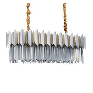 Wholesale Luxury Length 90cm Crystal Pendant Chandelier For Dining Room from china suppliers