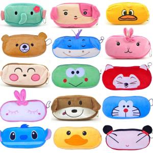 Wholesale Kids Cute Animal Pencil Case / Cool Plush Pencil Bag for School from china suppliers