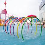 Fiberglass Water Park Equipment Spray Water Park Mushroom Customized