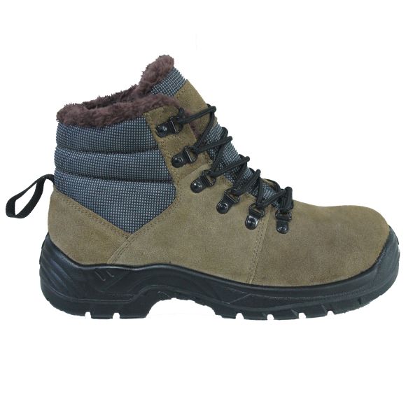 Comfortable EVA Insole Steel Toe Rubber EVA Sole Type Safety Footwear For Construction Workers Work Boots