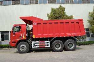 Wholesale Commercial Euro 2 Heavy Mining Trucks , 70 Ton Dump Truck 6x4 ZZ5607S3841AJ from china suppliers