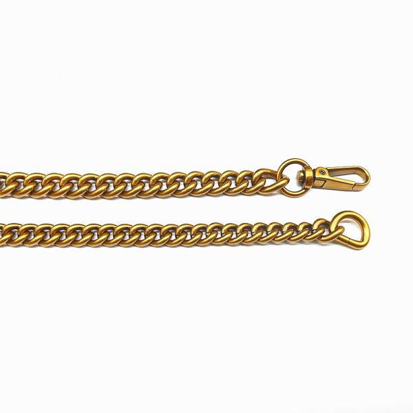 New Aluminum 3.0mm Antique Gold Chain Strap Purse Strap Handles Bag Handbag Chain
