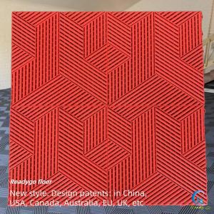 Wholesale 18mm Thickness Heavy Duty Garage Tiles Red Blue Racedeck Garage Flooring from china suppliers