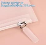 Biodegradable Customized PVC Matte Accessories Plastic Packaging Bag, Jewelry