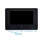 2 Way Apartment Video Doorbell Intercom System CCD Lens 800x480 Monitor