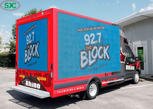China Full Color Led Mobile Truck P5 Mobile LED Advertise Bilboards Screen