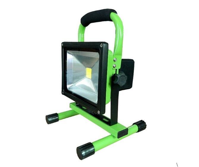20W Portable Commercial Outdoor Flood Lights , Rechargeable Led Floodlight