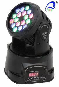 Wholesale 18 Pcs 3W Led Moving Head Wash Light DMX mode 150 watt RGBW Moving Head Dj Lights from china suppliers