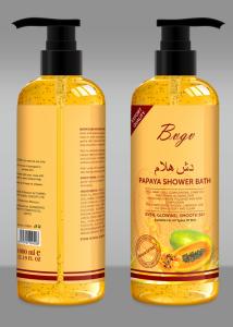Wholesale Papaya Exfoliating Shower Gel Brightening Whitening Liquid Soap 35.19 Fl. Oz from china suppliers