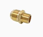 3/4 NPT X 3/4 Flare Brass Male Hex Nipple Pipe Fitting