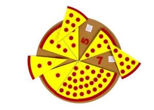 Wholesale Pizza Design Felt Cloth Crafts Safe For Kids Early Learning Knowledge from china suppliers