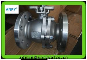 Wholesale PTFE Seat Floating Ball Valve Flanged RF WCB Body Fire Safe from china suppliers