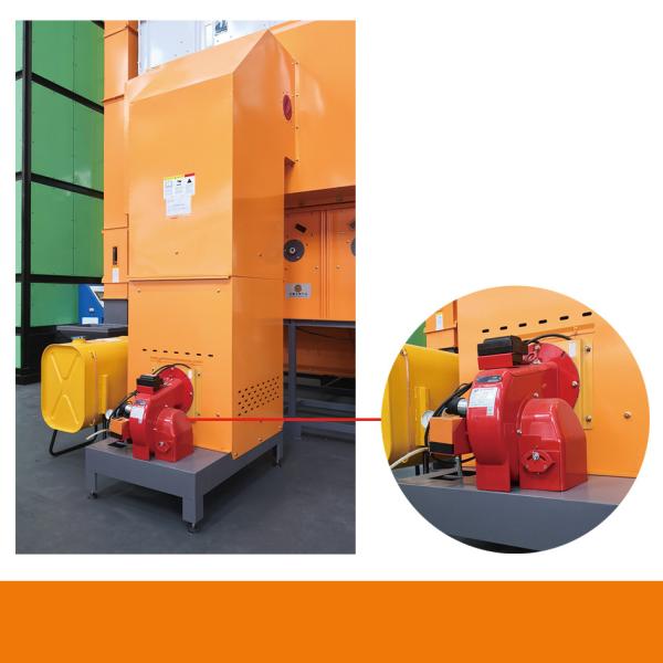 ZENVO Biomass Furnace Full Fuel Combustion Diesel Burner With Dual Nozzle