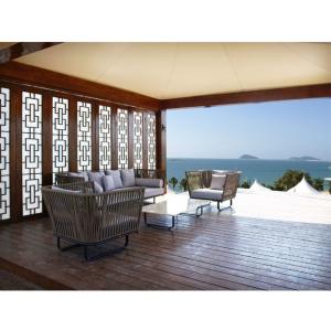 Wholesale Sectional Sofa and Alu Frame Garden Chair Set for Outdoor Entertainment from china suppliers