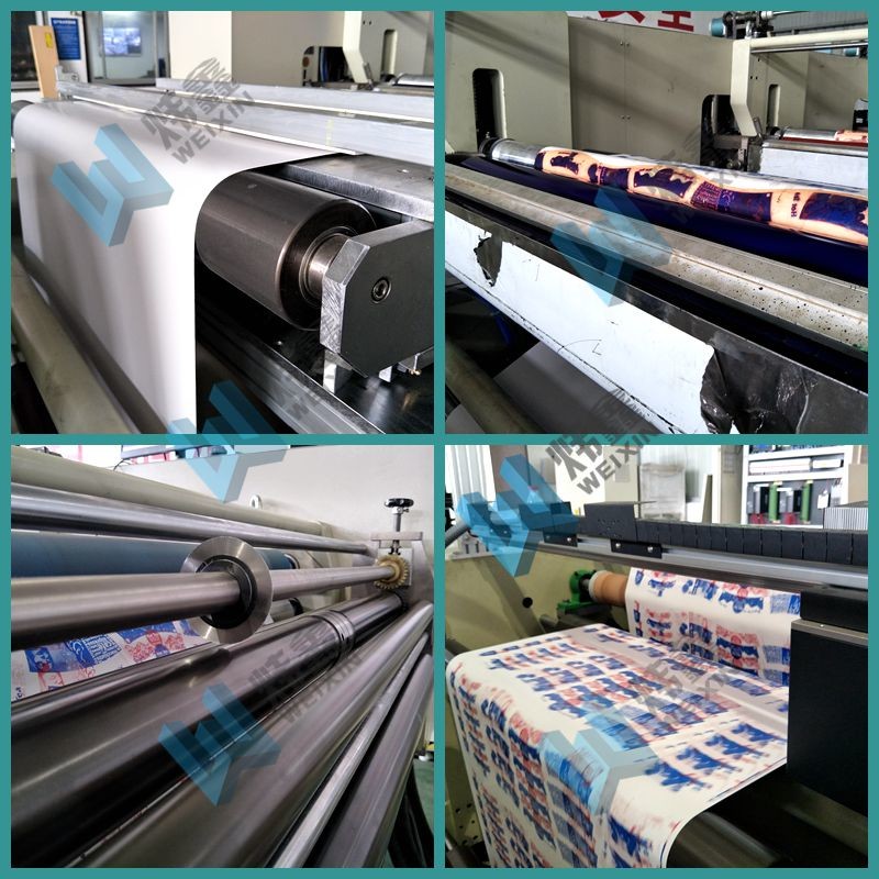 Multi - Color Flexographic Box Printing Machine For Plastic Film Bag Paper Cup