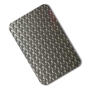 Wholesale 4 x 8 304 Embossed Stainless Steel Sheet 1.2mm 4000mm Small Pearl SS 201 from china suppliers