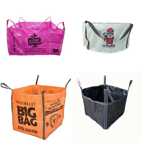 2 Cubic Yard Junk Bag Bulk Skip Bag For Construction Garden Waste