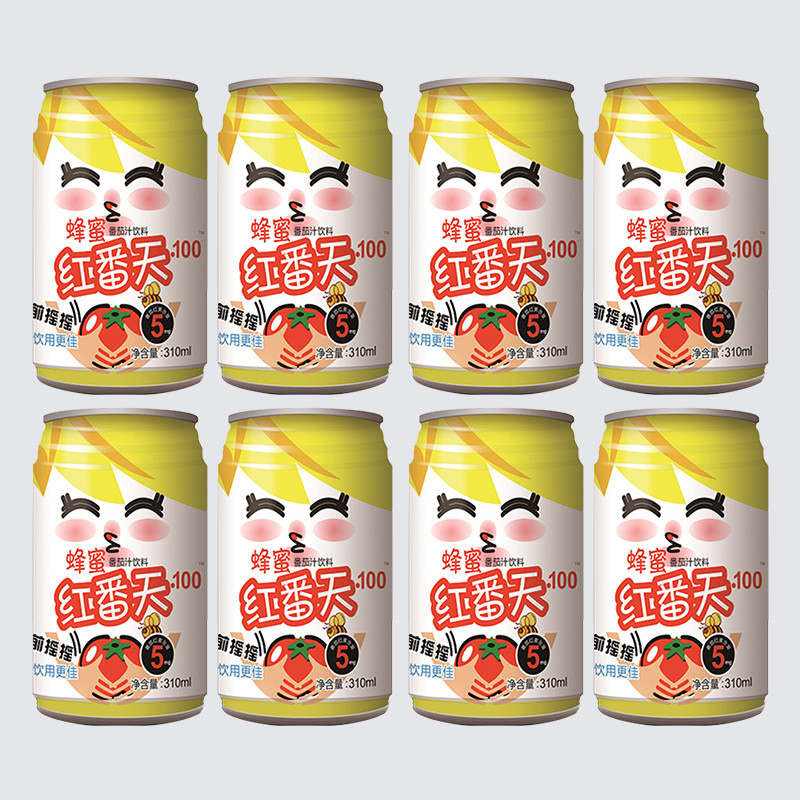 Honey Ketchup Tomato Drink Tinned 2% Energy 6 Mg Sodium Per 100ml