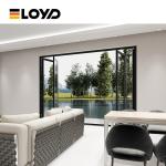 Thermally Broken Aluminium Sliding Patio Doors Bi Folding Glass OEM