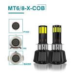 6500K Color Temperature LED Headlight Bulb for Motorbike Bajaj Boxer CT100 CD70