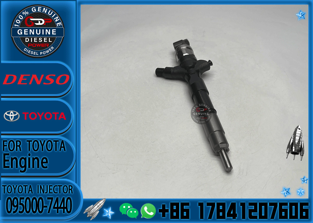 New Common Rail Injector 095000-7011 095000-7440 095000-7450 for 1KD 2KD Diesel Nozzle High Quality