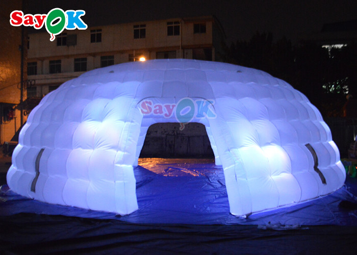 10m Inflatable Dome Tent Blow Up Marquee Wedding Party Tent