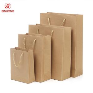 Wholesale Eco Friendly 110gsm 16x6x12'' Recycled Kraft Bags from china suppliers